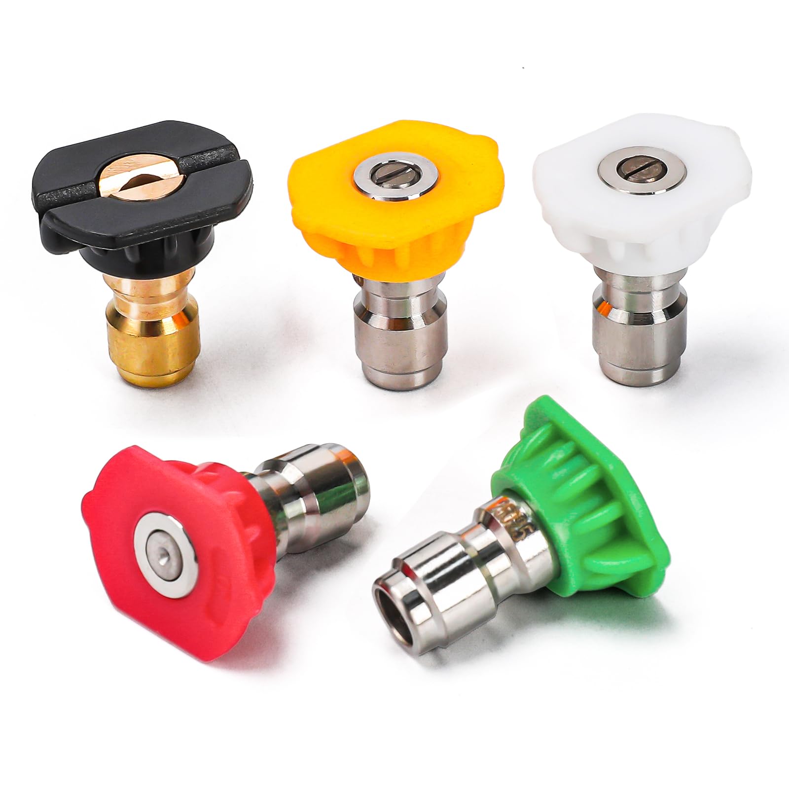 Amazon.com: Pressure Washer Tips, Set of 5 Pressure Washer Nozzle
